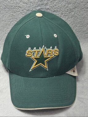 VTG Dallas Stars Twins Enterprise NHL Hat Y2K O/S